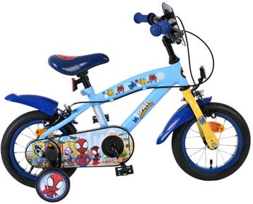 Spidey Kinderfiets - Jongens - 12 inch - Blauw - Twee, Verzenden, Nieuw