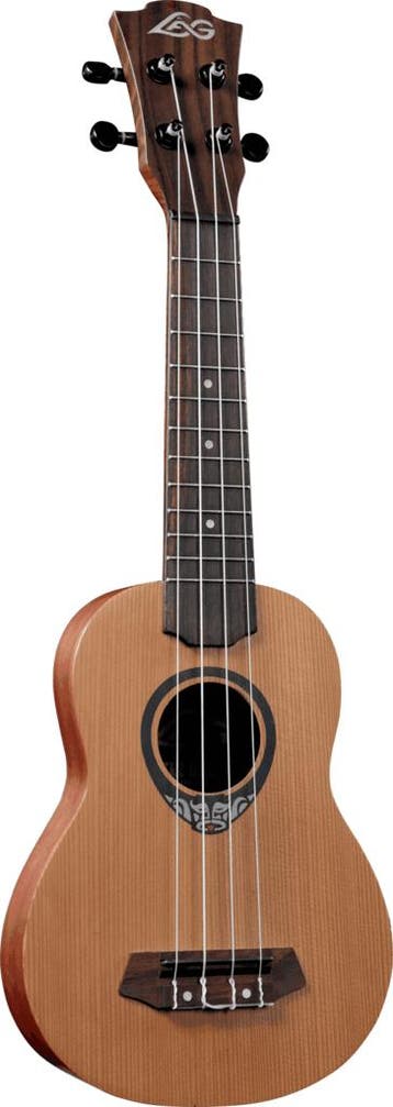 LAG Tiki Uku 130 BABYTKU130S Soprano Ukulele slim arch back, Verzenden, Nieuw