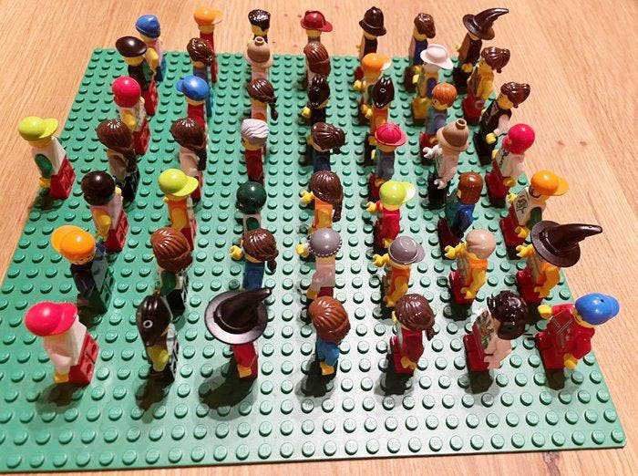 Lego Minifiguur - City - Originale 50 Lego-Figuren,, Kinderen en Baby's, Speelgoed | Duplo en Lego