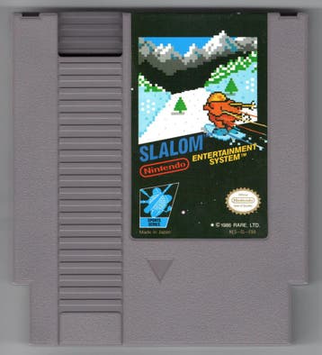 Slalom - Nintendo NES, Ophalen of Verzenden, Zo goed als nieuw