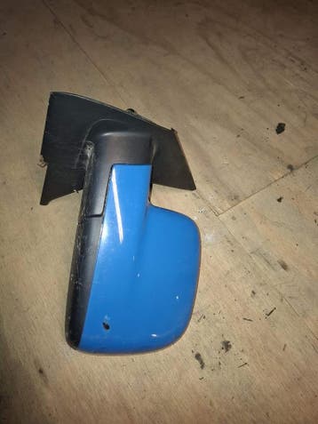 linker spiegel blauw volkswagen transporter t5 (plaatwerk), Ophalen of Verzenden, Gebruikt, Volkswagen