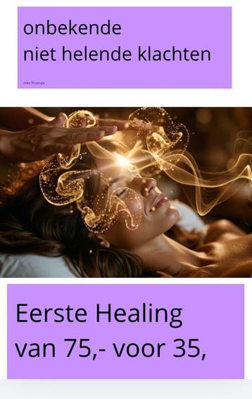 Niet herstellende of onbekende klachten? Healing fotoreading, Komt aan huis, Paranormale therapie