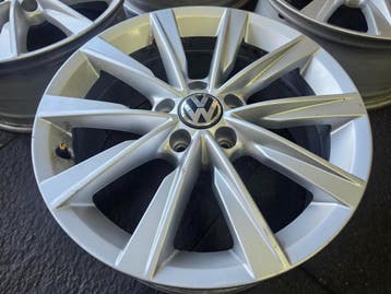 Vw TIGUAN lm velgen 17 inch, Gebruikt, Velg(en), 17 inch, Ophalen of Verzenden