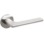 Olivari deurklink Lotus op rozet rvs mat titaan PVD, Verzenden, Nieuw