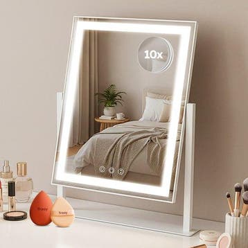 2dekans | Fraay® Hollywood Spiegel met Verlichting 41x30cm -, Ophalen of Verzenden, Zo goed als nieuw