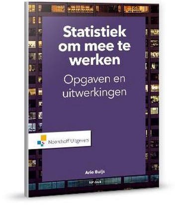 9789001878092 Statistiek om mee te werken | Tweedehands, Verzenden, Zo goed als nieuw, A. Buijs