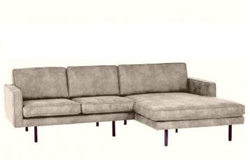 Loungebank Julianadorp - loungebanken - Beige, Nieuw, Leer