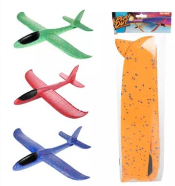 Vliegtuig Glider (45cm) | Play Out - Buitenspeelgoed, Verzenden, Nieuw