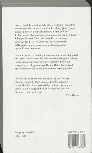Een verstoorde relatie 9789055460182 George Sand, Boeken, Verzenden, Gelezen, George Sand