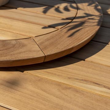 Prado dining tuintafel 130x75 cm rond teak terre Taste 4SO, Tuin en Terras, Tuintafels, Ophalen of Verzenden, Nieuw