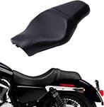 Duozadel Harley Sportster | Cafe Racer Kunstleer | Retour..., Motoren, Ophalen of Verzenden, Gebruikt