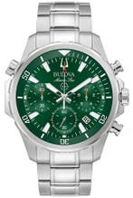 Bulova 96B396 Marine Star Chronograaf horloge 44 mm, Overige merken, Staal, Verzenden, Polshorloge