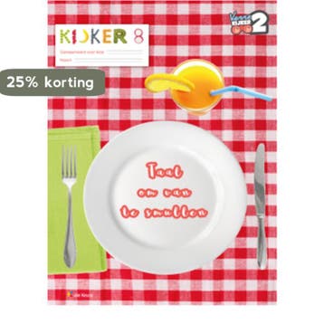 Verrekijker 2 taal - werkboek kijker 8 - Marianne Dua, Verzenden, Zo goed als nieuw, Marianne Dua