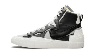 Nike Blazer Mid sacai Black Grey, Nieuw