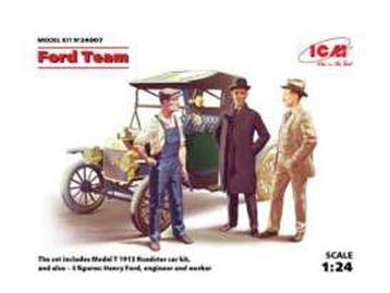 GSDCCicm 00024007 1913 Model T Roadster + 3 Figures Henry..., Ophalen of Verzenden, Nieuw