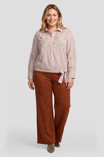 Exxcellent broek Annabelle suedine Maat:, Verzenden, Nieuw, Overige kleuren