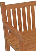 Teakhouten tuinbank 3 persoons 150 cm, Ophalen of Verzenden, Nieuw, Teakhout