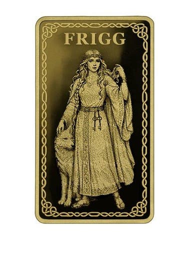 Duitsland. Gold Bar (#029) 2026 Gods of Germania – Frigg –
