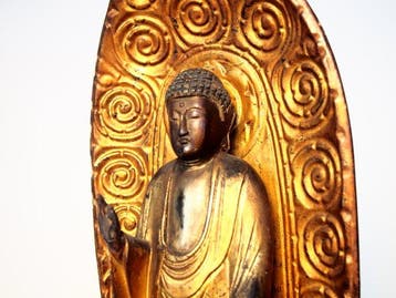 Statue of Shakyamuni Buddha , made between the late