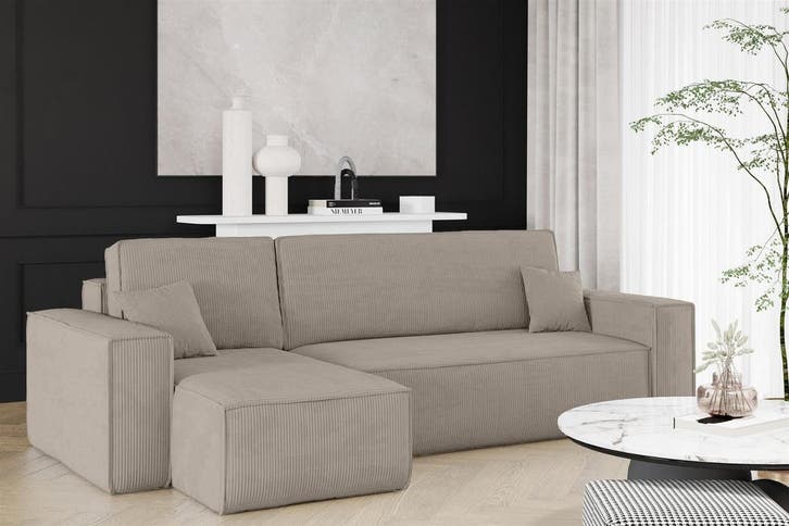 Slaapbank / Hoekbank v.a. €449 - Slaapfunctie + Opbergruimte, Huis en Inrichting, Slaapkamer | Slaapbanken, Overige maten, 200 cm
