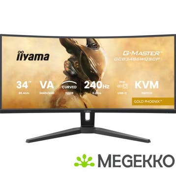 Iiyama G-Master Gold Phoenix GCB3486WQSCP-B1 34  Ultra Wide, Verzenden, Nieuw, Iiyama