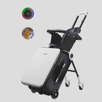 Multifunctionele Kinder Koffer met Zitje & Spinner Wielen -, Verzenden, Nieuw
