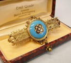 Zonder minimumprijs - Broche Tombak, Golddoublé -