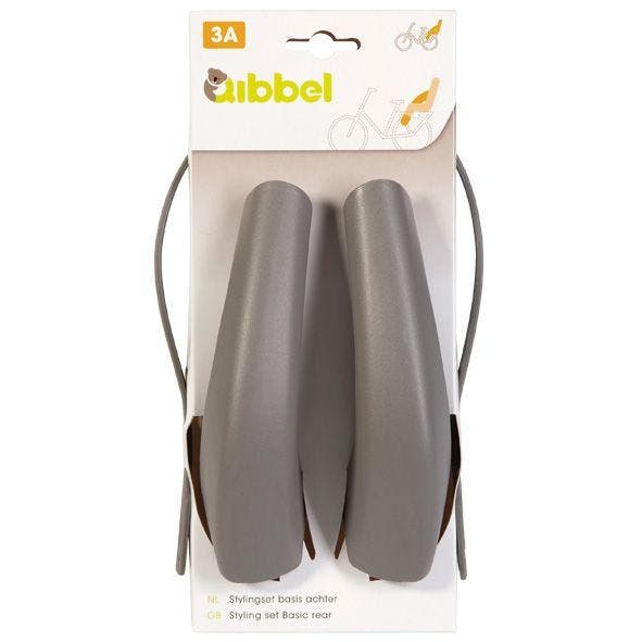 Qibbel stylingset basis voor op achterzitje grijs, Fietsen en Brommers, Fietsaccessoires | Fietsstoeltjes, Nieuw, Verzenden