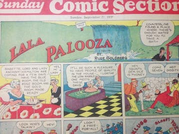 Lala Palooza - 57 Krantenpaginas en strips - 1936/1937, Boeken, Nieuw