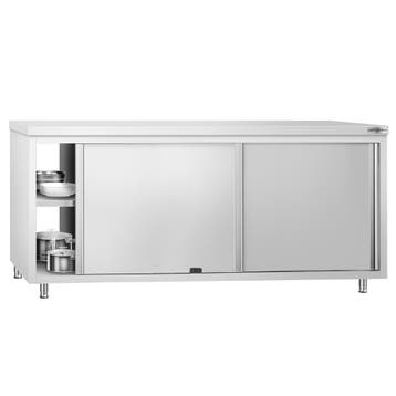 GGM Gastro | Gesloten RVS werktafel PREMIUM - 2000x700mm - |, Verzenden, Nieuw in verpakking, Meubilair