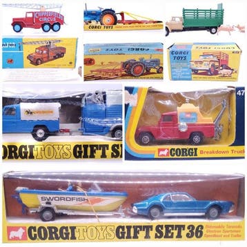 Corgi 1:43 - Modelauto (6) - Small Collection of 6x Corgi, Nieuw