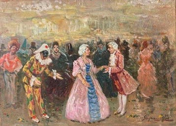 Roberto Scognamiglio (1883-1965) - Festa Danzante