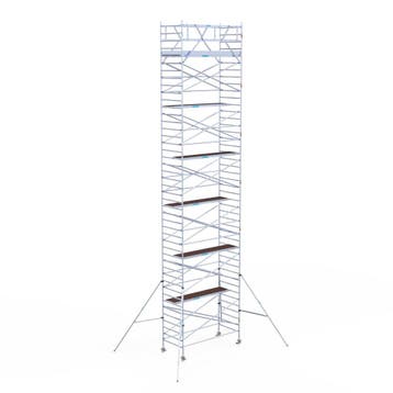 Rolsteiger Original 135x305 14,2m werkhoogte vrijstaand, Verzenden, Nieuw, Rolsteiger of Kamersteiger, 2 tot 5 meter