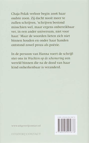 Wachten op de schemering 9789025425678 Chaja Polak, Verzenden, Gelezen, Chaja Polak
