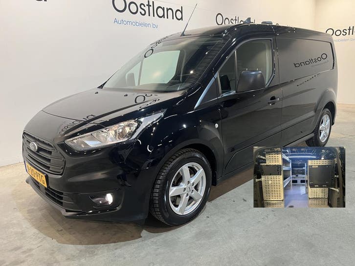 Ford Transit Connect 1.0 Ecoboost L2 Trend Benzine, Auto's, Bestelauto's, Onderhoudsboekje, Lease, Overige kleuren, Handgeschakeld