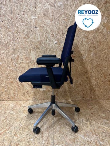 Bureaustoel Haworth Comforto 59 - re-use - blauw, Nieuw in verpakking