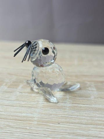 Swarovski - Beeldje - Seal mini - 012530 - Boxed - Kristal,