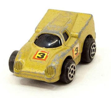 Vintage SM S8023 miniauto met pull-back motor (diecast), Verzenden, Gebruikt