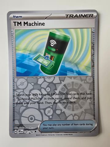 TM MACHINE (DESTINED RIVALS 181/182) (REVERSE HOLO) (TRADING, Verzenden, Gebruikt
