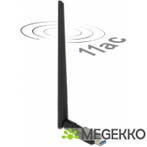 Delock 12535 USB Dualband WLAN ac/a/b/g/n Stick 867 + 300, Verzenden, Nieuw, DeLock