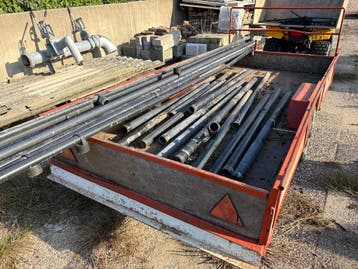 70 meter gaas hekwerk 100 cm zwart, Ophalen