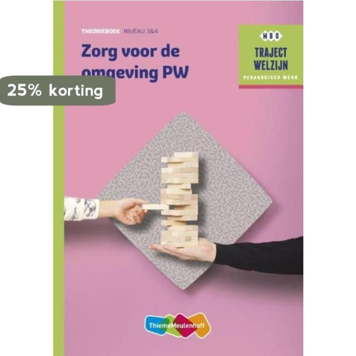 Zorg voor de omgeving PW / Theorieboek niveau 3/4 / Traject, Boeken, Schoolboeken, Zo goed als nieuw, Verzenden