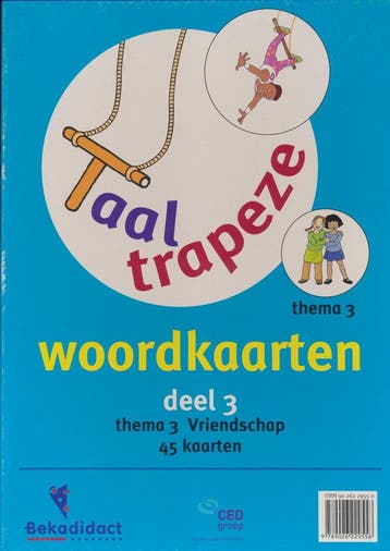 Taaltrapeze Woordkaarten deel 3, Verzenden, Nieuw