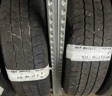 2x215-70-15C Maxxis All-Season 2x6m€50PerBand 215 70 15C, Ophalen, 15 inch, All Season, Band(en)