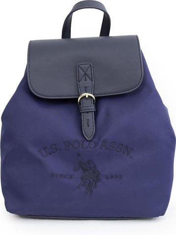 US POLO PATTERSON Rugzak Dames - Blauw, Sieraden, Tassen en Uiterlijk, Tassen | Rugtassen, Verzenden, Nieuw