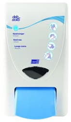 Deb Dispenser Cleanse Washroom 2000  2 liter Lichtblauw, Verzenden, Nieuw