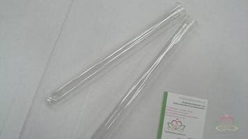Reageerbuisjes test tube glas 20 cm Ø2 cm set 12 stuks, Ophalen of Verzenden, Nieuw