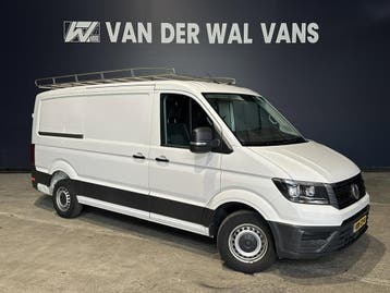 Volkswagen Crafter 2.0 TDI **MARGE, Geen BTW** L3H2 L2H1 Eur, Stof, Gebruikt, Volkswagen, Wit