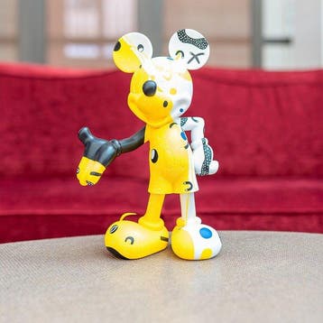 Leblon Delienne x Thomas Dariel (1982) - Mickey Cosmic Jaune