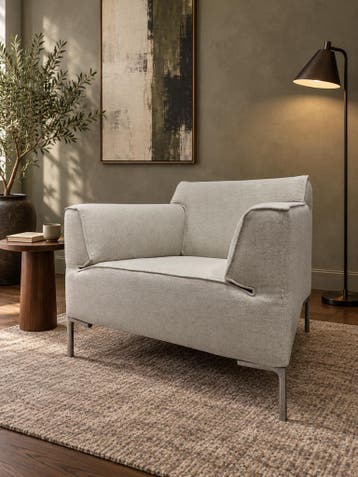 NIEUW Design on Stock Bloq 2x Fauteuil + GARANTIE, Huis en Inrichting, Design Fauteuil Stoel Design on Stock, Nieuw, 75 tot 100 cm